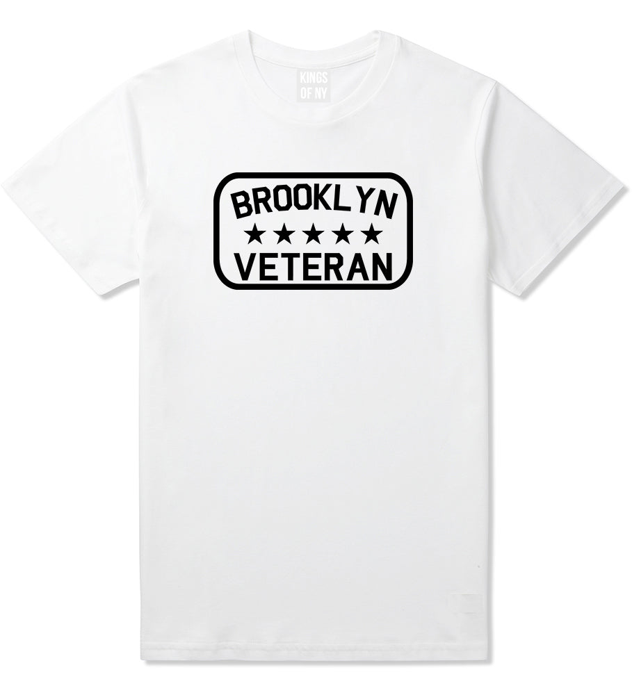 Brooklyn Veteran Mens T Shirt White