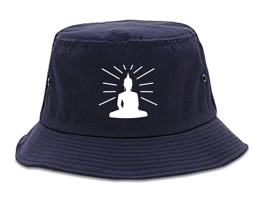 Buddha Bucket Hat Blue