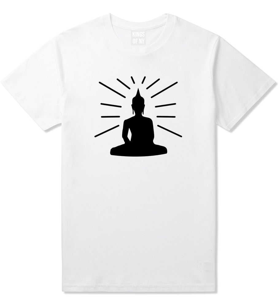 Buddha White T-Shirt by Kings Of NY