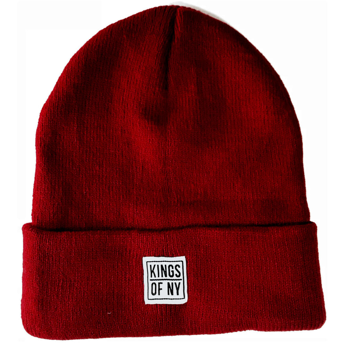 Burgundy Beanie Hat by Kings Of NY