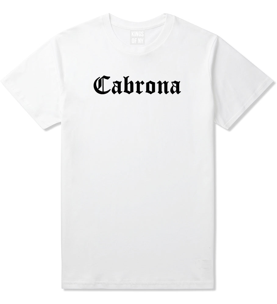 Cabrona Spanish Mens T Shirt White