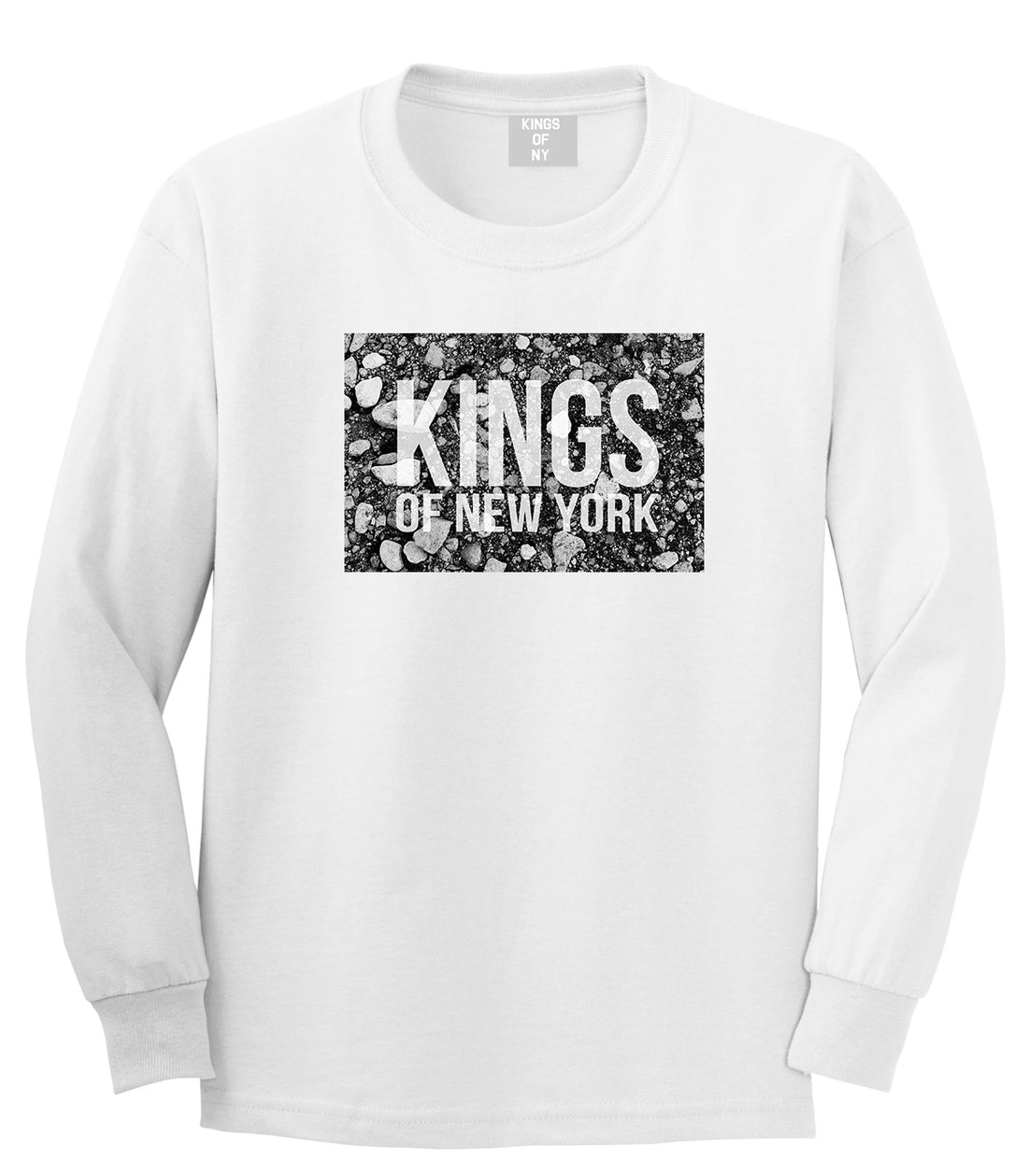 Came From The Dirt KONY Mens Long Sleeve T-Shirt White