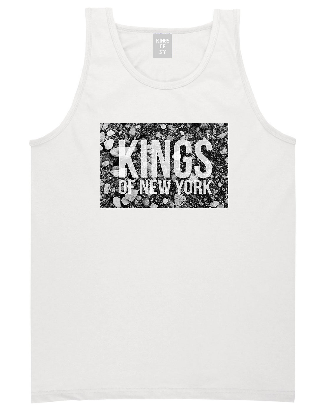 Came From The Dirt KONY Mens Tank Top Shirt White