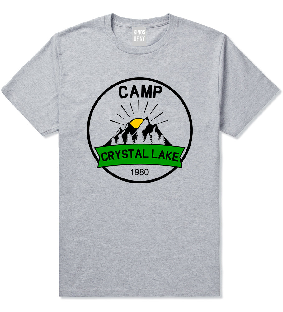 Camp Crystal Lake 1980 Counselor Mens T-Shirt Grey