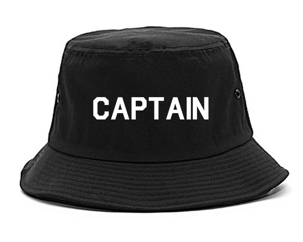 Captain Bucket Hat Black
