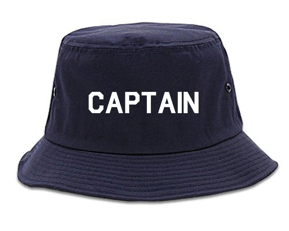 Captain Bucket Hat Blue