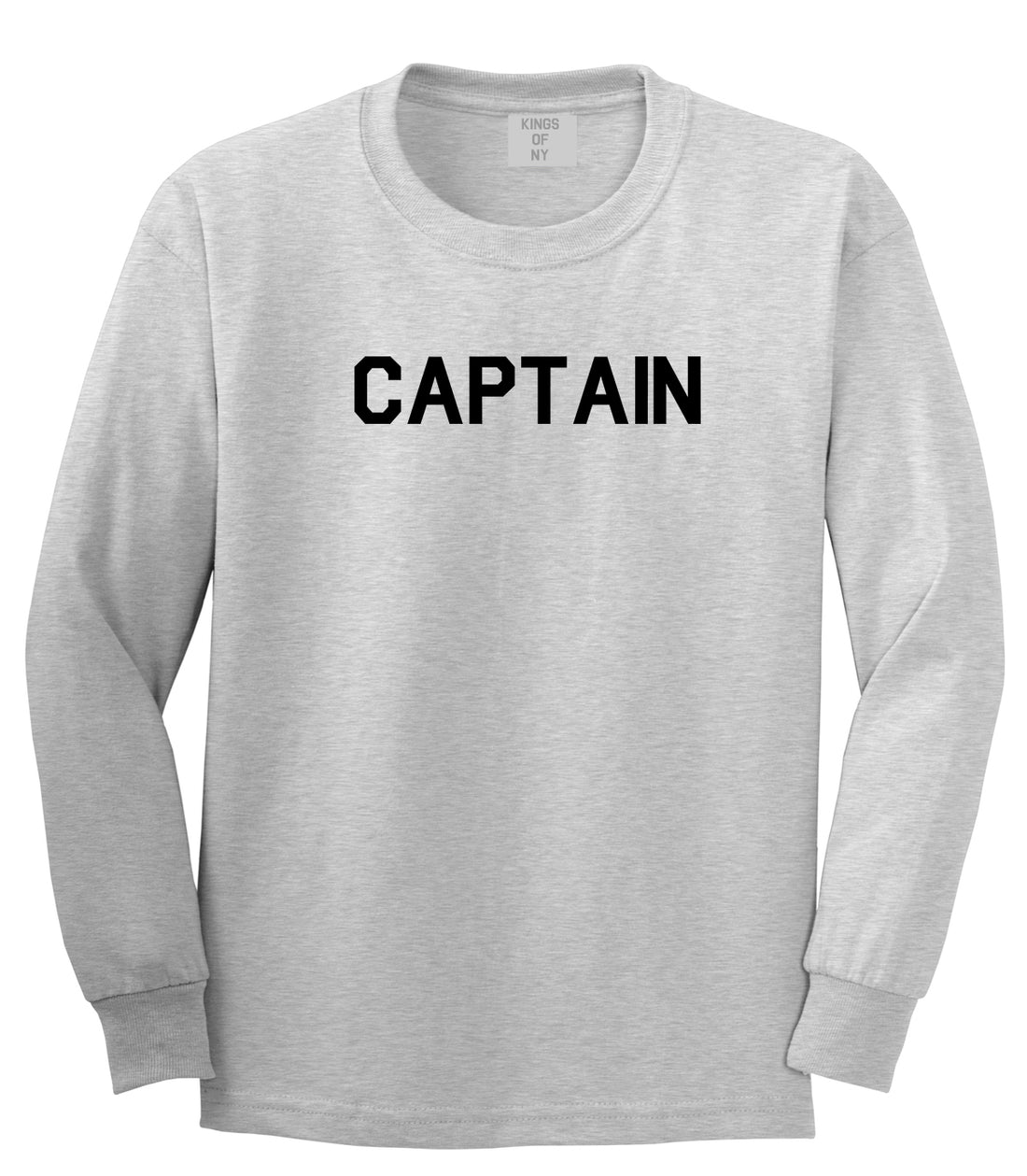 Captain Grey Long Sleeve T-Shirt by Kings Of NY