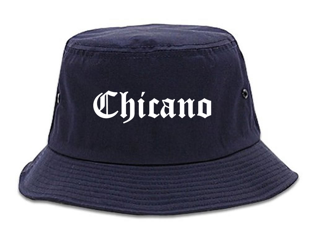 Chicano Mexican Mens Snapback Hat Navy Blue