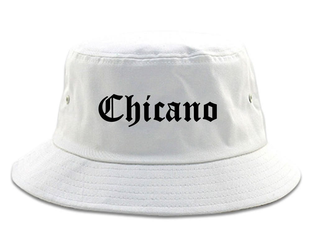 Chicano Mexican Mens Snapback Hat White