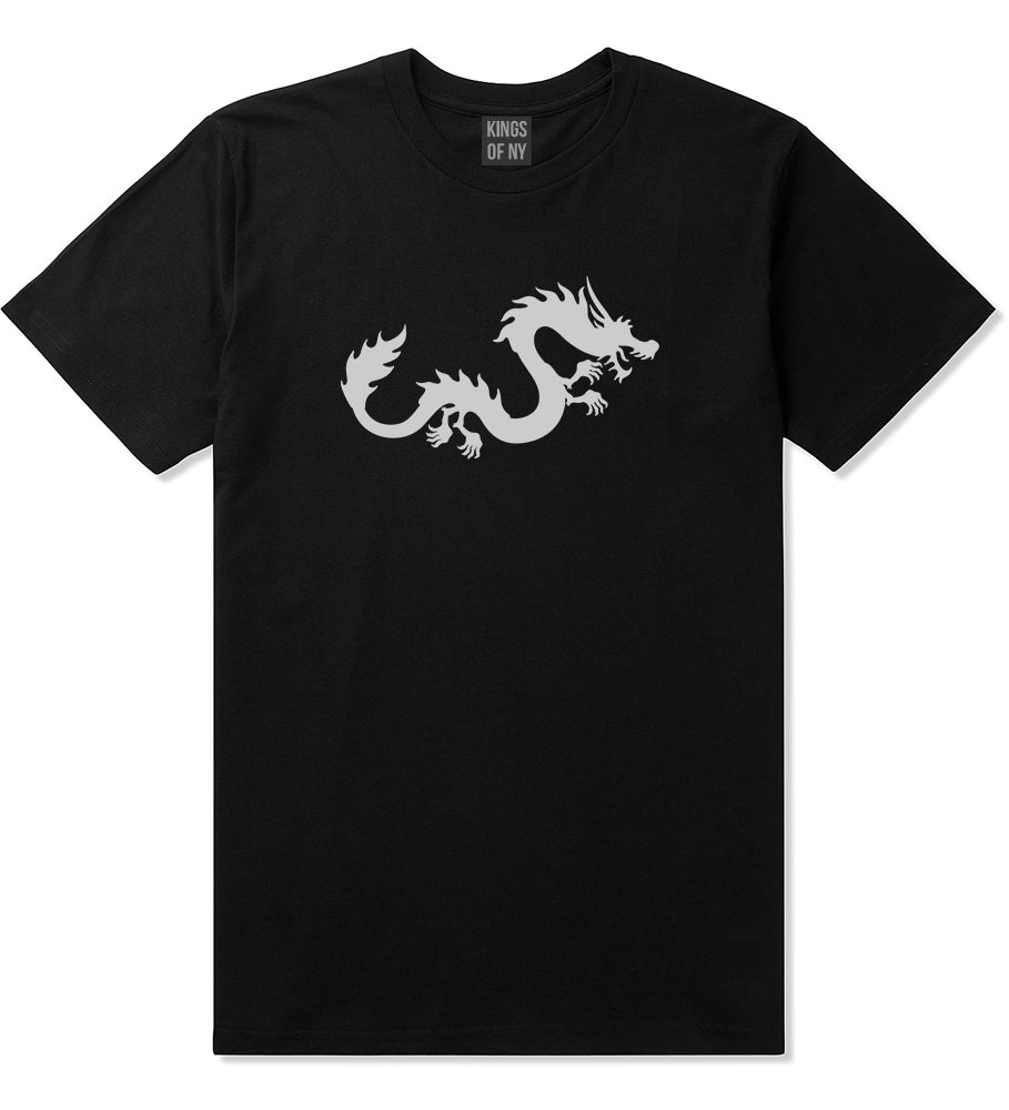 Chinese Dragon Black T-Shirt by Kings Of NY