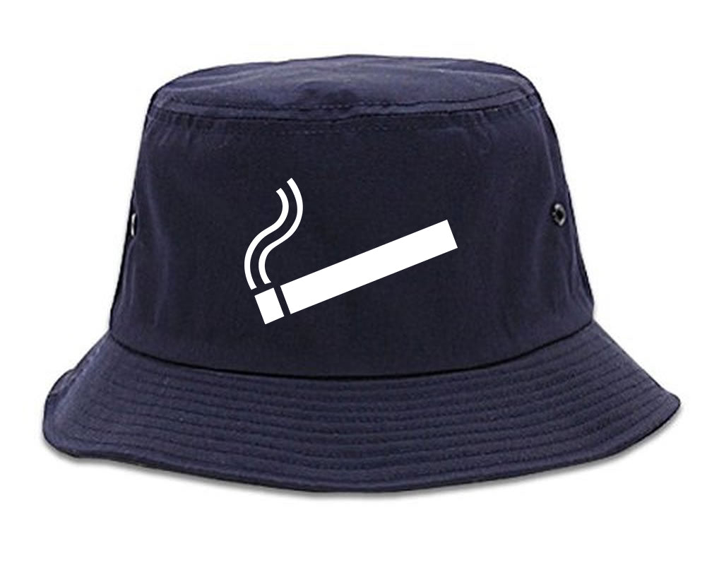Cigarette Chest Bucket Hat Blue