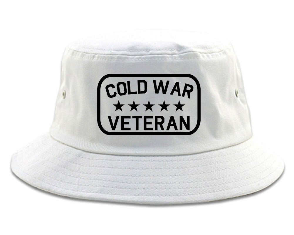 Cold War Veteran Mens Snapback Hat White