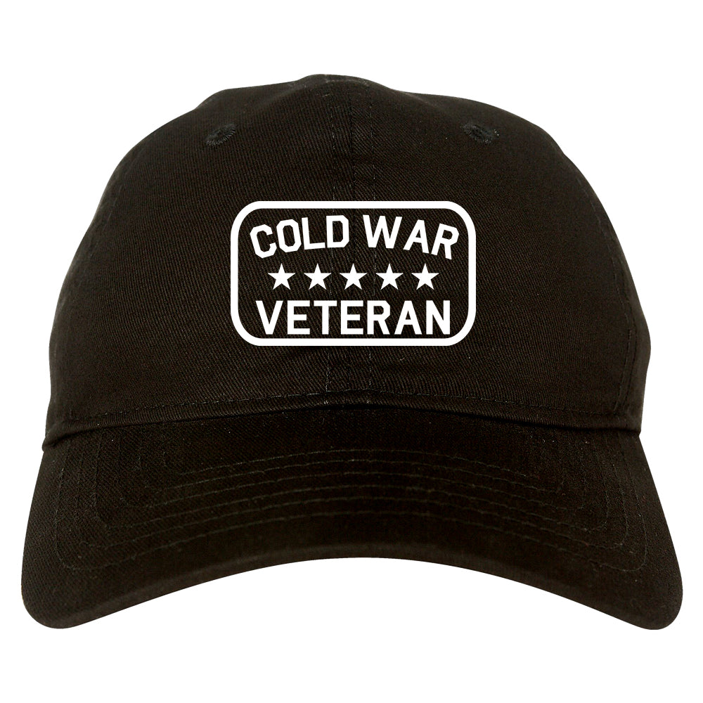 Cold War Veteran Mens Dad Hat Baseball Cap Black