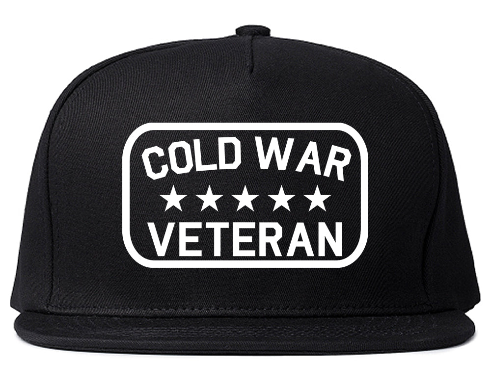 Cold War Veteran Mens Snapback Hat Black