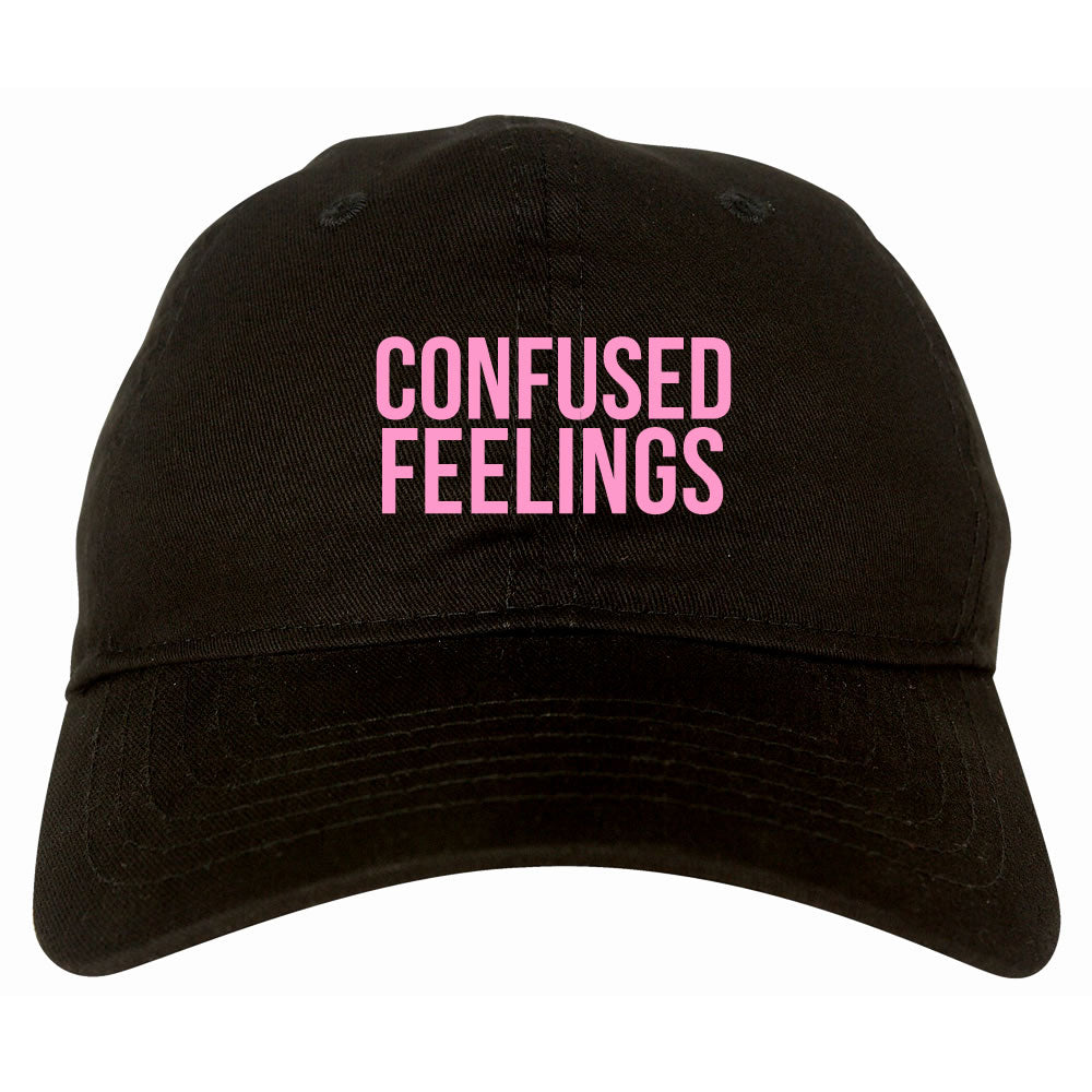 Confused Feelings Dad Hat Black by KINGS OF NY