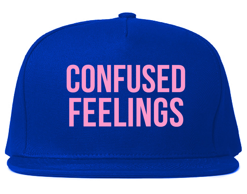 Confused Feelings Snapback Hat Royal Blue by KINGS OF NY