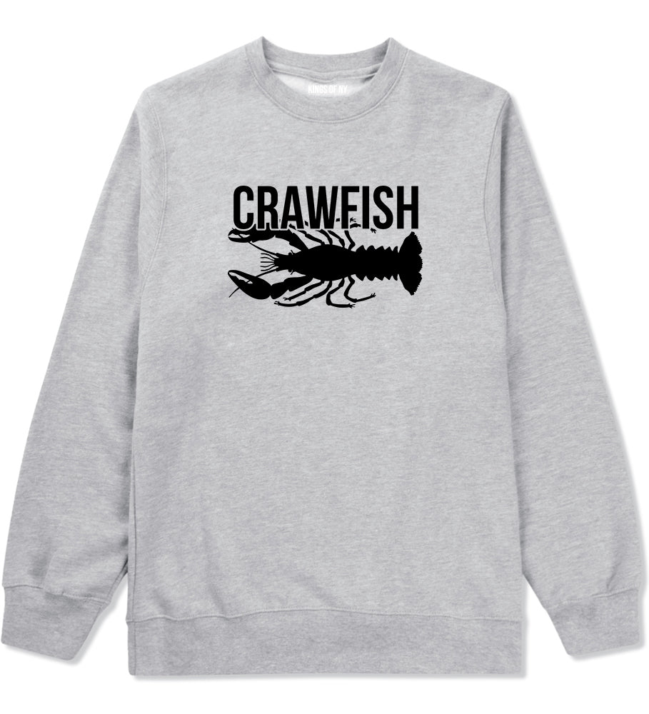 Crawfish Grey Crewneck Sweatshirt by Kings Of NY