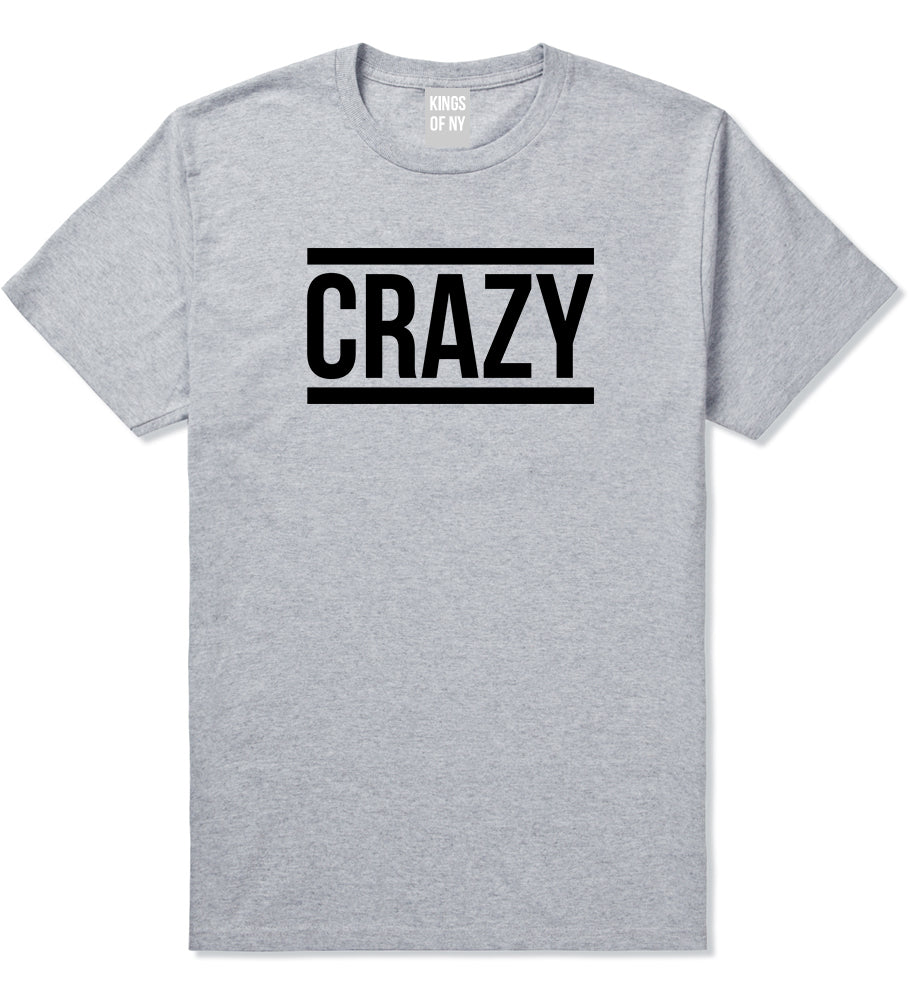 Crazy Grey T-Shirt by Kings Of NY