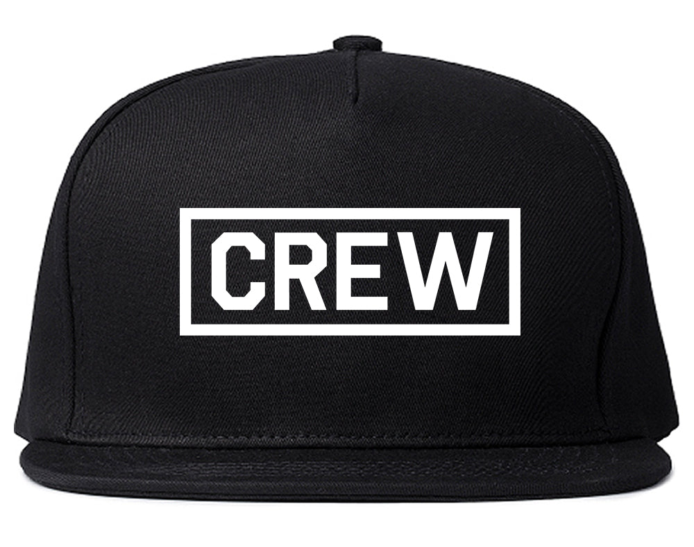 Crew_Box_Film_Movie Black Snapback Hat