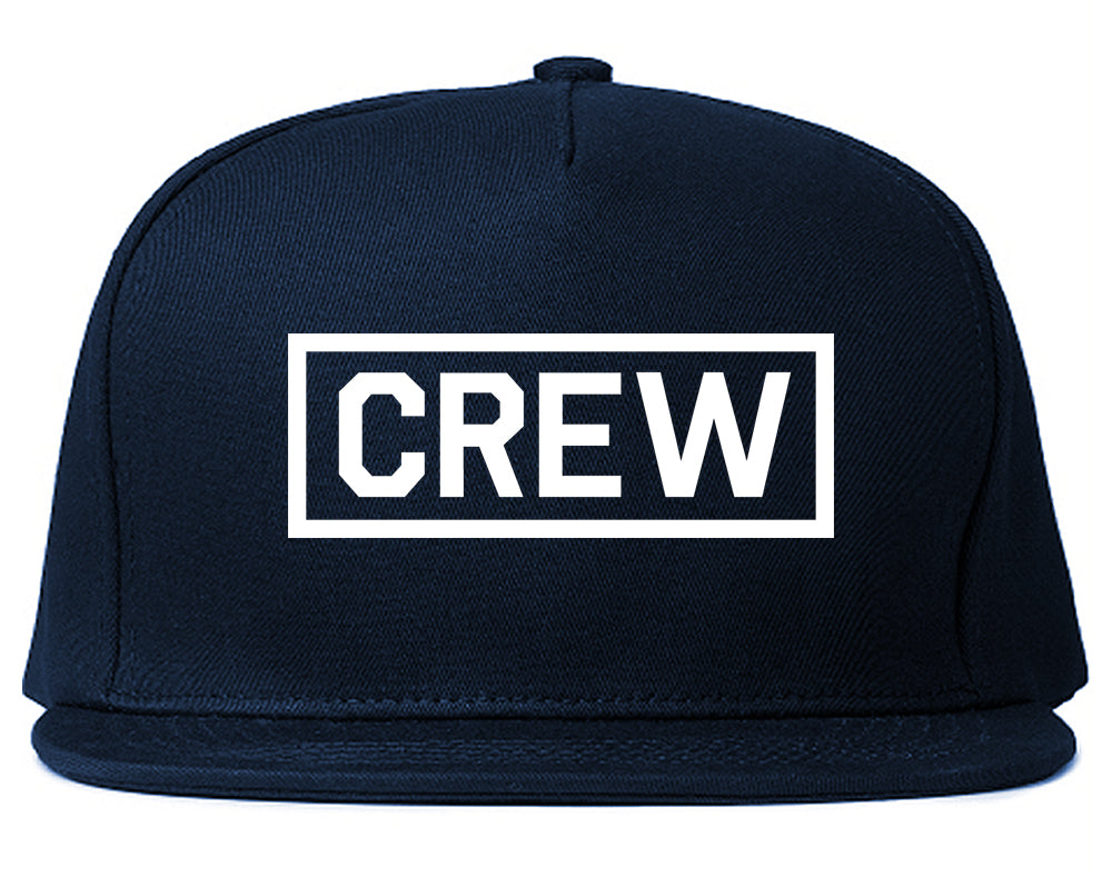 Crew_Box_Film_Movie Navy Blue Snapback Hat
