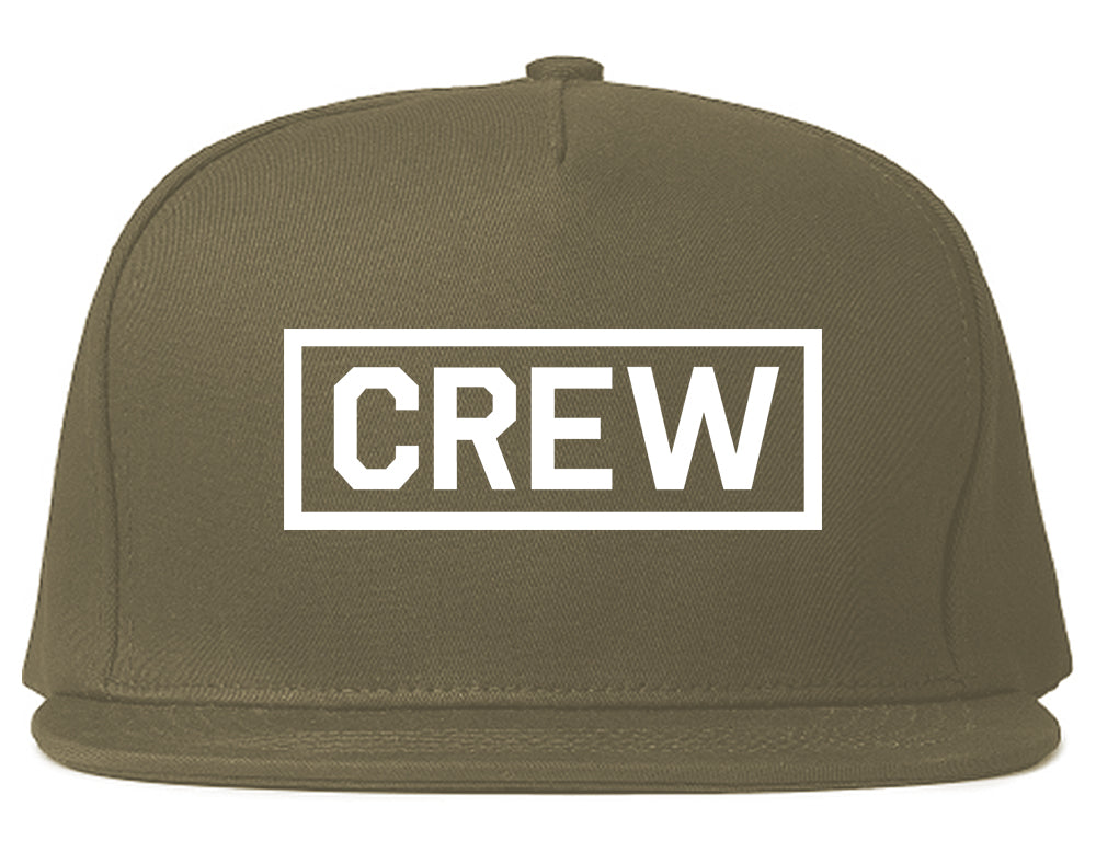 Crew_Box_Film_Movie Grey Snapback Hat