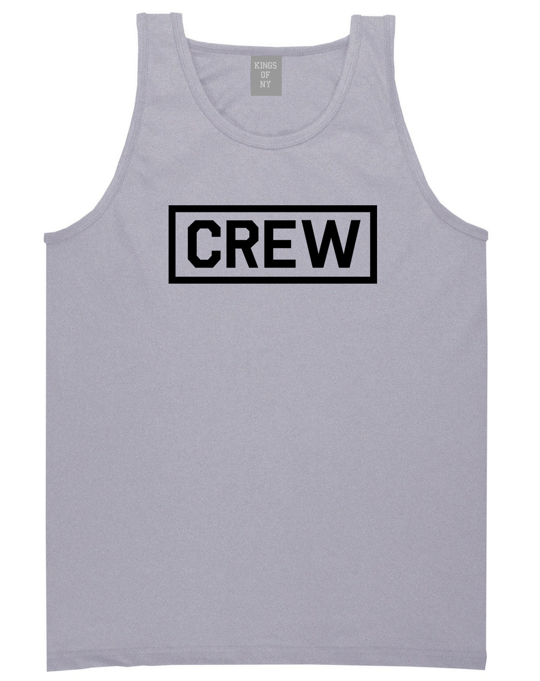 Crew Box Film Movie Mens Grey Tank Top Shirt by KINGS OF NY