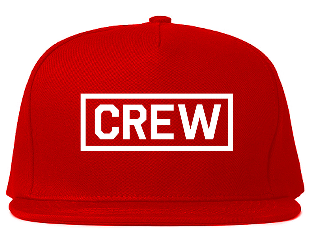 Crew_Box_Film_Movie Red Snapback Hat