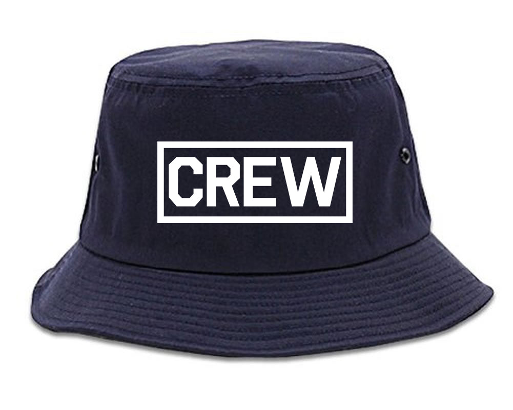 Crew Box Bucket Hat Blue