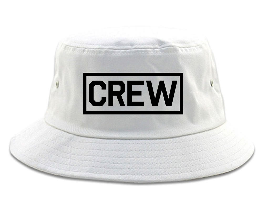 Crew Box Bucket Hat White