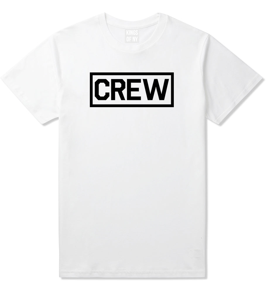 Crew Box White T-Shirt by Kings Of NY