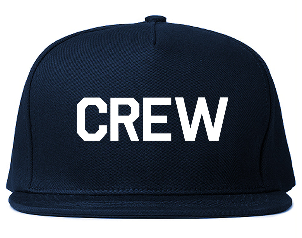 Crew Snapback Hat Blue