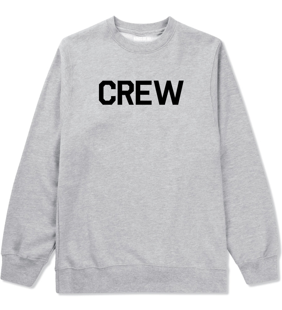 Crew Grey Crewneck Sweatshirt by Kings Of NY