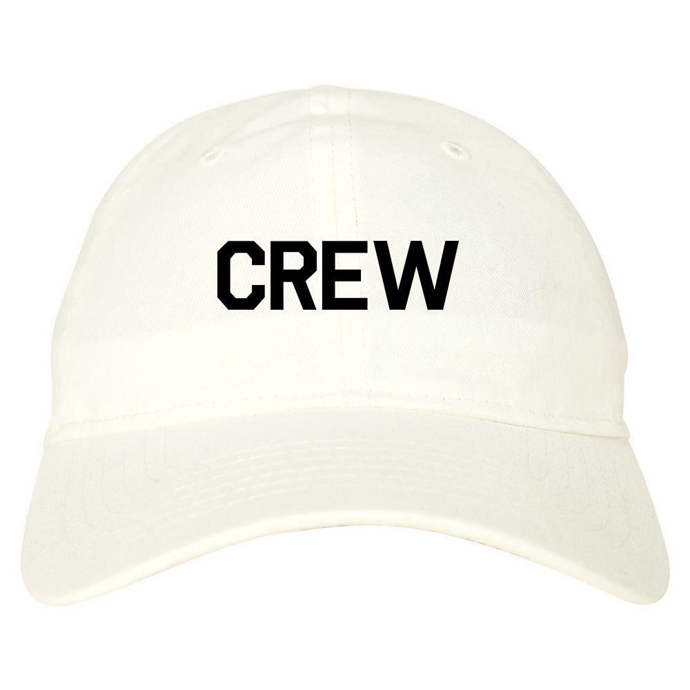 Crew Dad Hat Baseball Cap White
