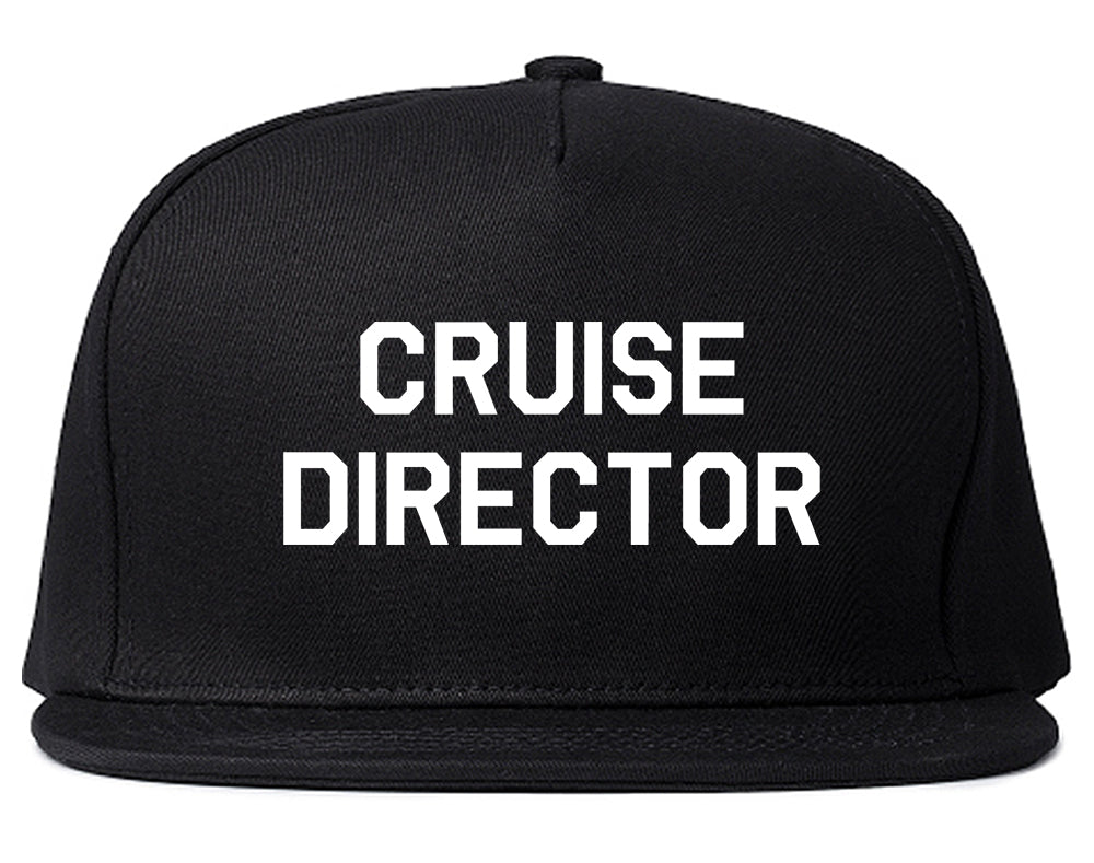 Cruise_Director Mens Black Snapback Hat by Kings Of NY