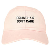 Cruise_Hair_Dont_Care Mens Pink Snapback Hat by Kings Of NY
