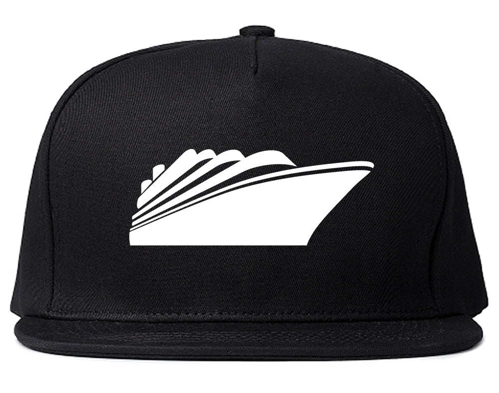 Cruise_Ship Mens Black Snapback Hat by Kings Of NY