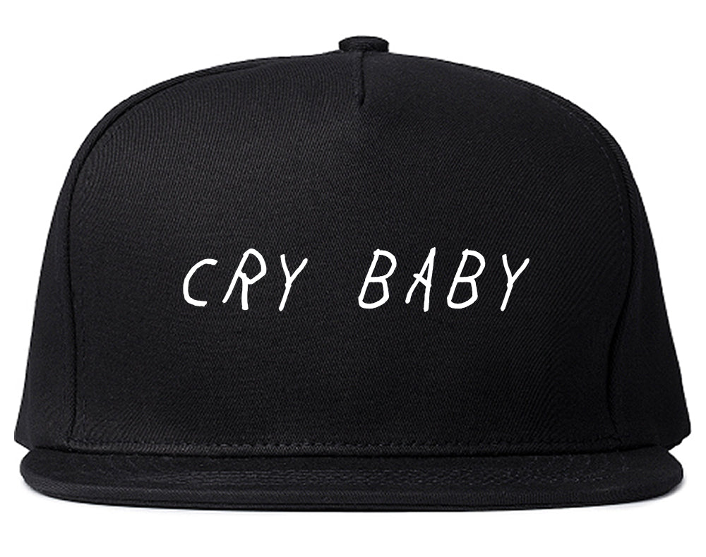 Cry_Baby Mens Black Snapback Hat by Kings Of NY