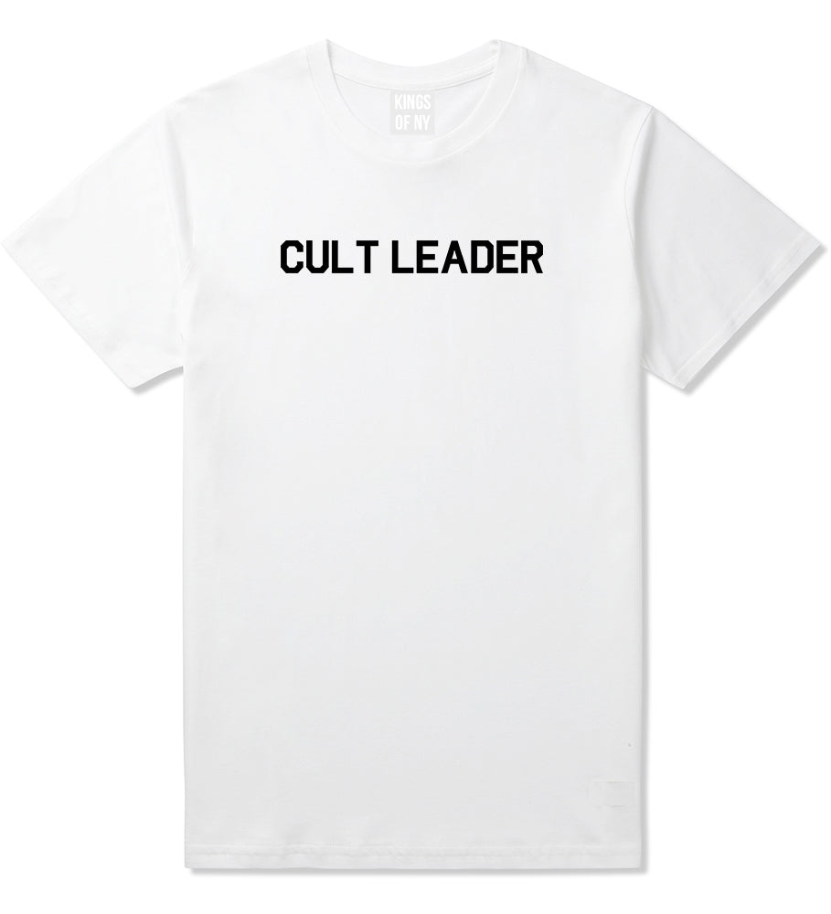 Cult Leader Costume Mens T-Shirt White by Kings Of NY