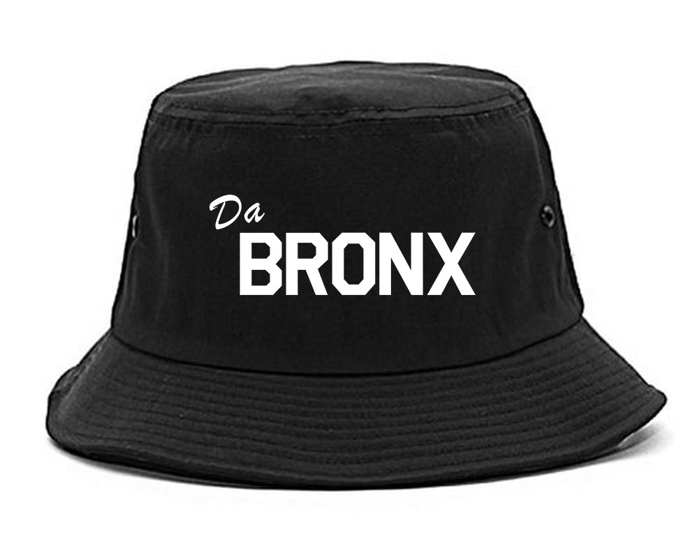 Da Bronx Mens Bucket Hat Black
