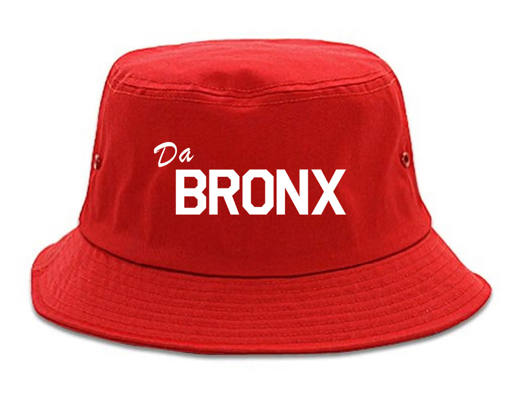 Da Bronx Mens Bucket Hat Red