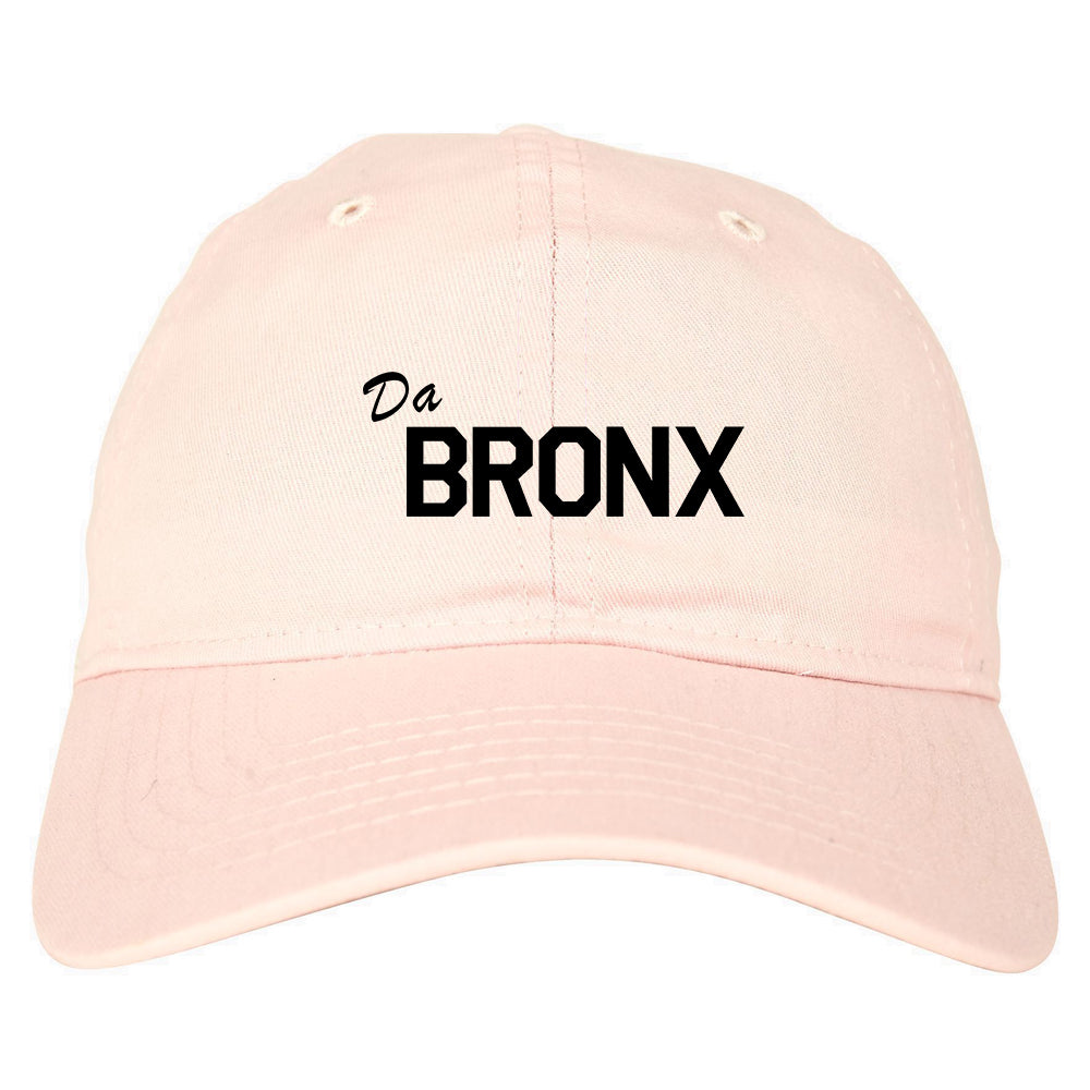 Da Bronx Mens Dad Hat Baseball Cap Pink