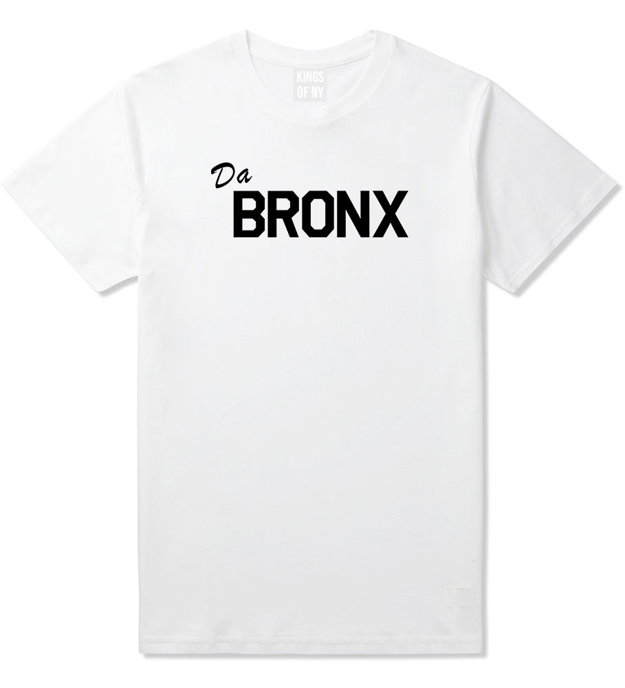 Da Bronx Mens T-Shirt White by Kings Of NY