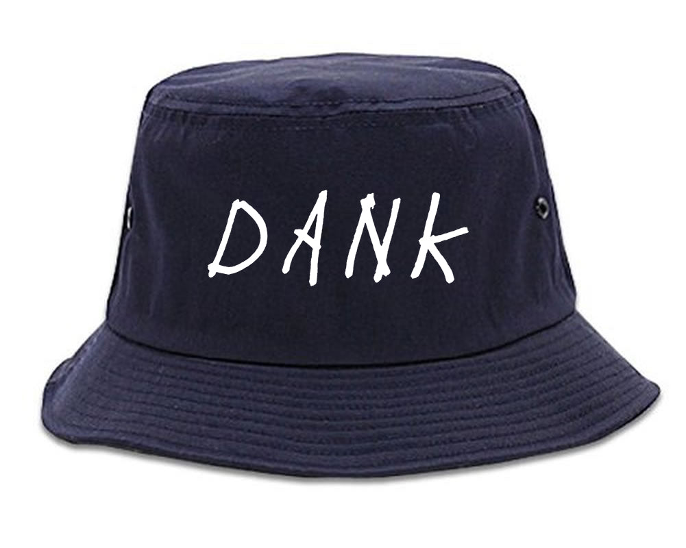 Dank Mens Blue Bucket Hat by Kings Of NY