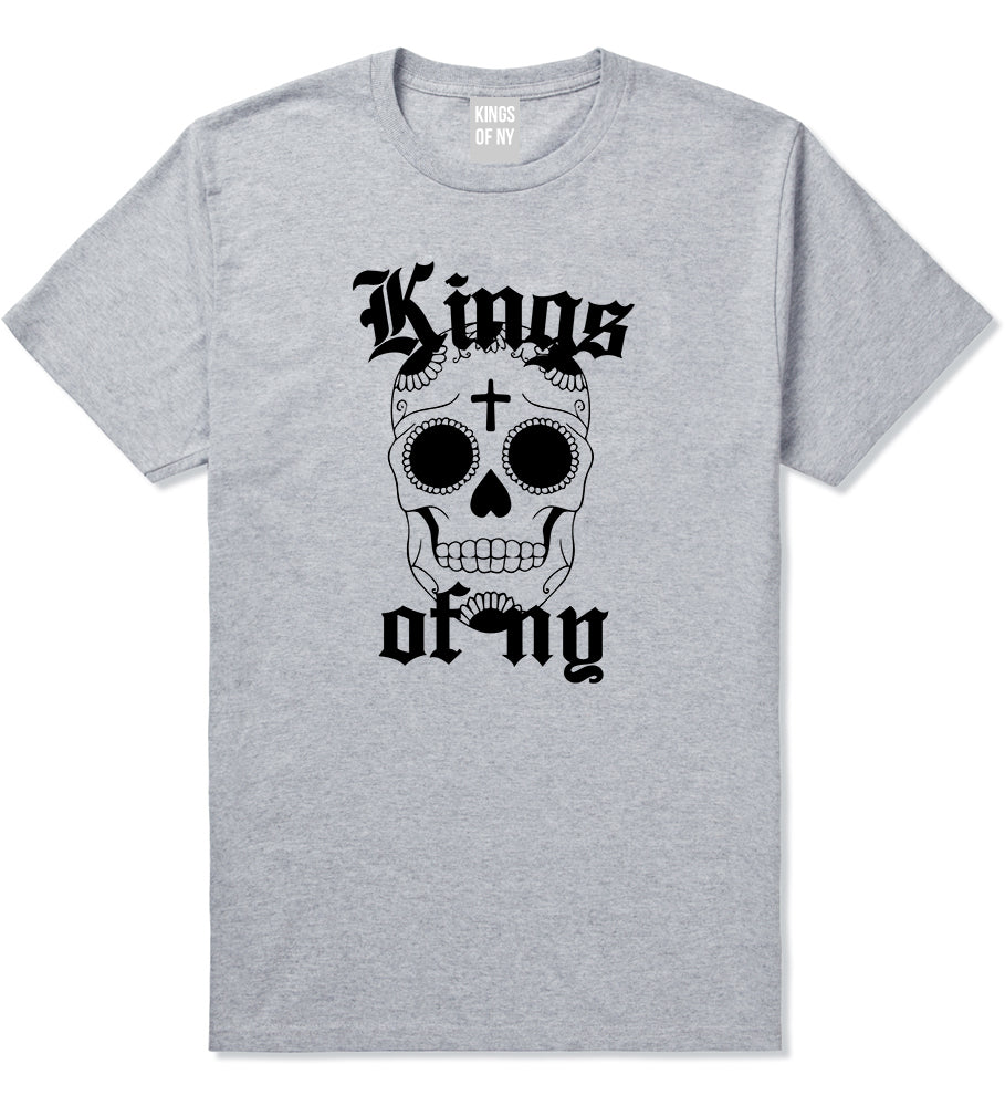 Day Of The Dead KONY Mens T-Shirt Grey by Kings Of NY