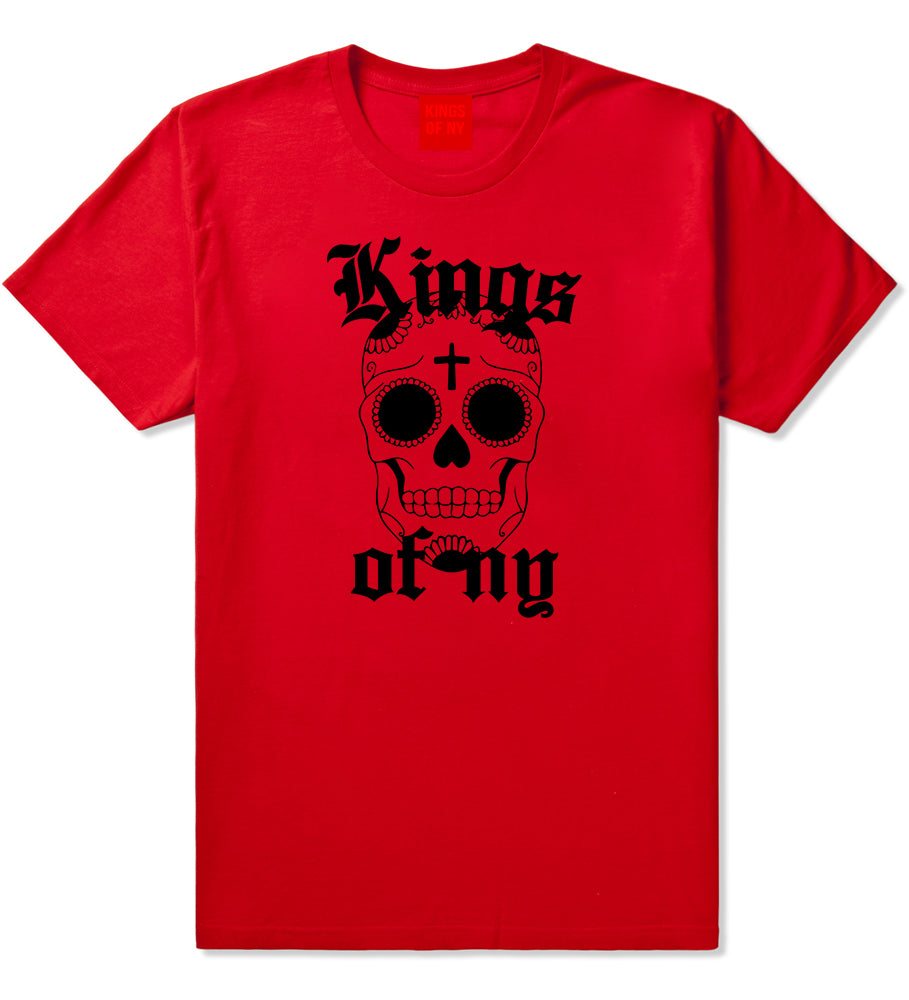Day Of The Dead KONY Mens T-Shirt Red by Kings Of NY