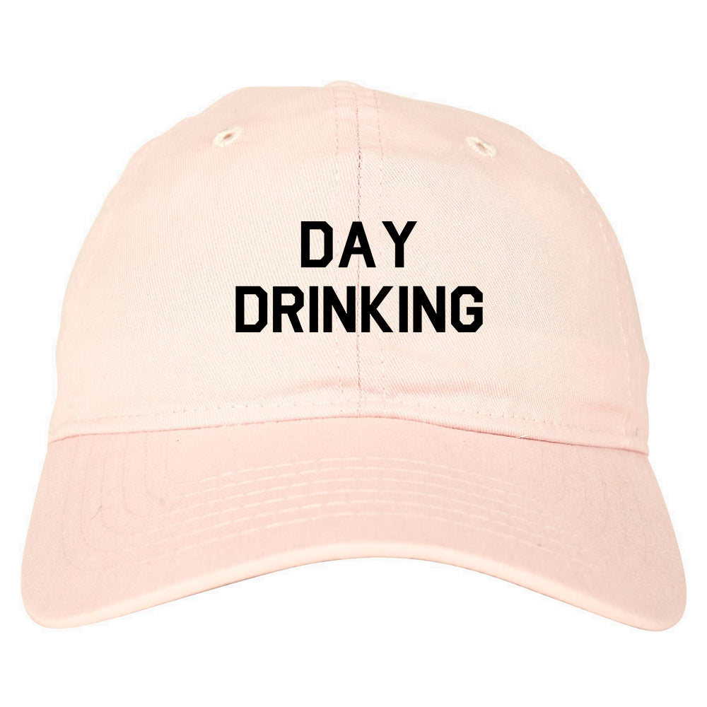 Day_Drinking Mens Pink Snapback Hat by Kings Of NY