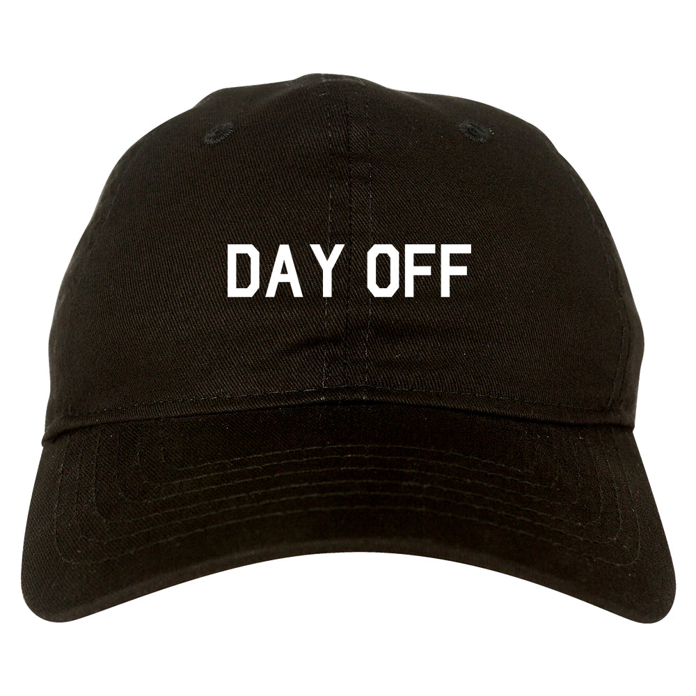 Day_Off Mens Black Snapback Hat by Kings Of NY