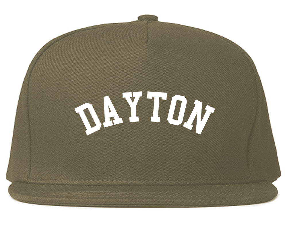 Dayton_Ohio Mens Grey Snapback Hat by Kings Of NY