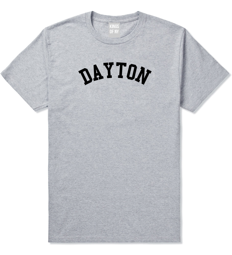 Dayton_Ohio Mens Grey T-Shirt by Kings Of NY
