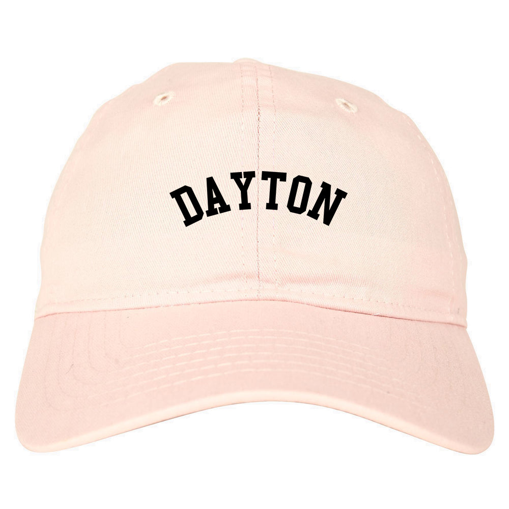 Dayton_Ohio Mens Pink Snapback Hat by Kings Of NY